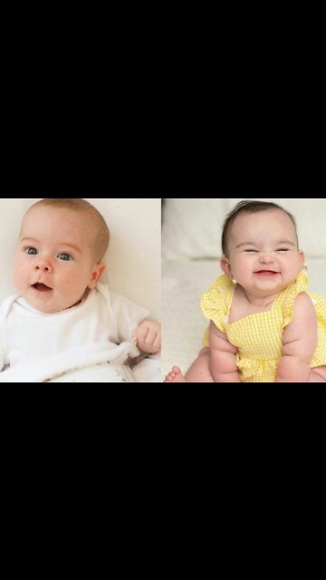 What a beautiful smile baby boy. Viral video.