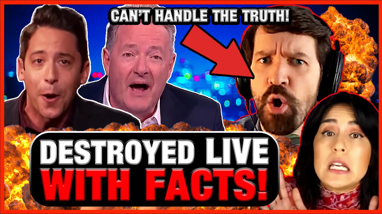 Piers Morgan & Michael Knowles DESTROY Destiny & WOKE LEFT LIVE