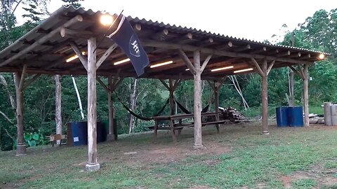 Construção COMPLETA de um Galpão no Rancho #asmr