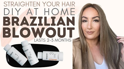DIY Brazilian Blowout- Straight hair for weeks