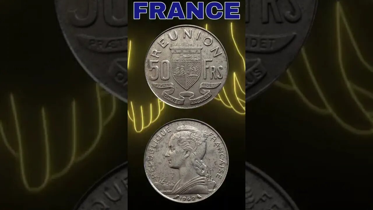 France 50 francs 1962.#shorts #coinnotesz