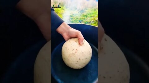 Beef TarTare with fried Yolks #shorts #cooking #food #asmr #fire #nature