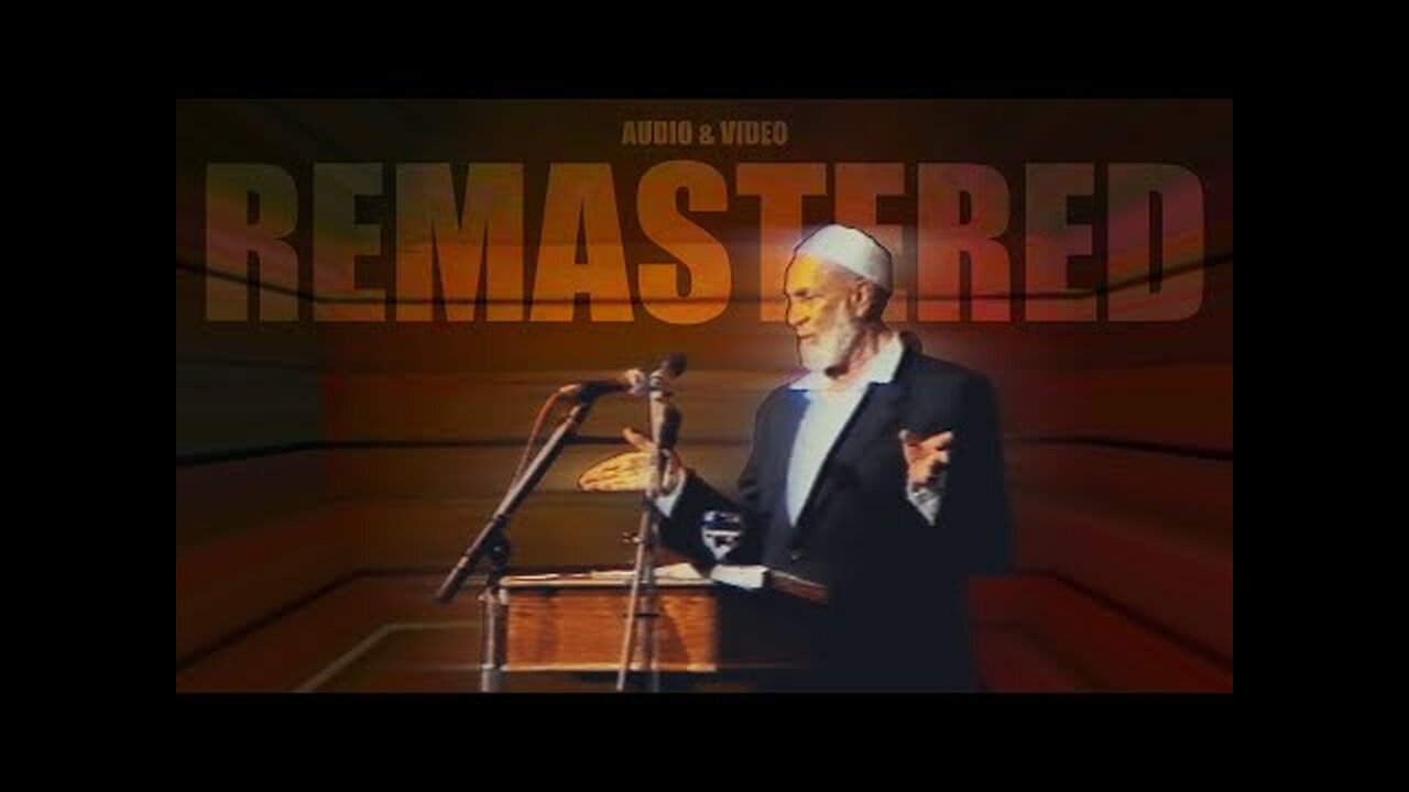 REMASTERED Ahmed Deedat's 'Was Christ Crucified' Debate with Dr. Floyd E. Clark London, UK