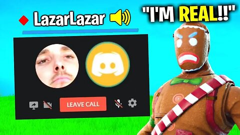 Kid Pretends To Be LazarBeam, Gets EXPOSED.. (Fortnite)