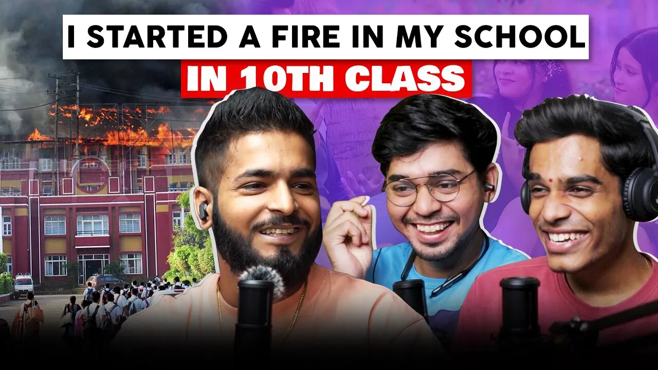 He started a fire and burned Down His school - School Pranks Gone Wrong