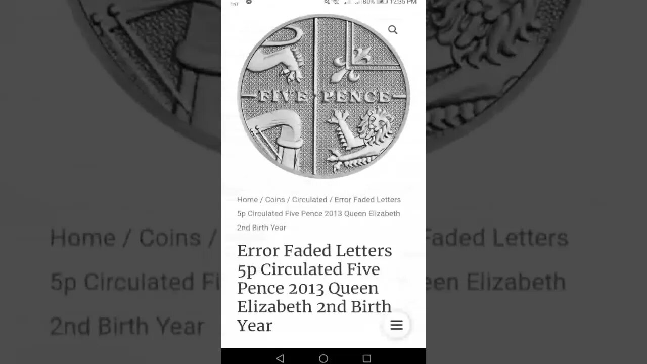 #RARE #ERROR #FADEDLETTERS #FIVEPENCE #2013 #QEII #investincoins #HobbiesAtHome #changecheckercom