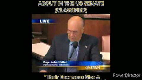 CLASSIFIED SENATE VIDEO - THIS VIDEO IS VERY HARD TO FIND