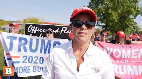 Trump supporters at PA event 09-22-20