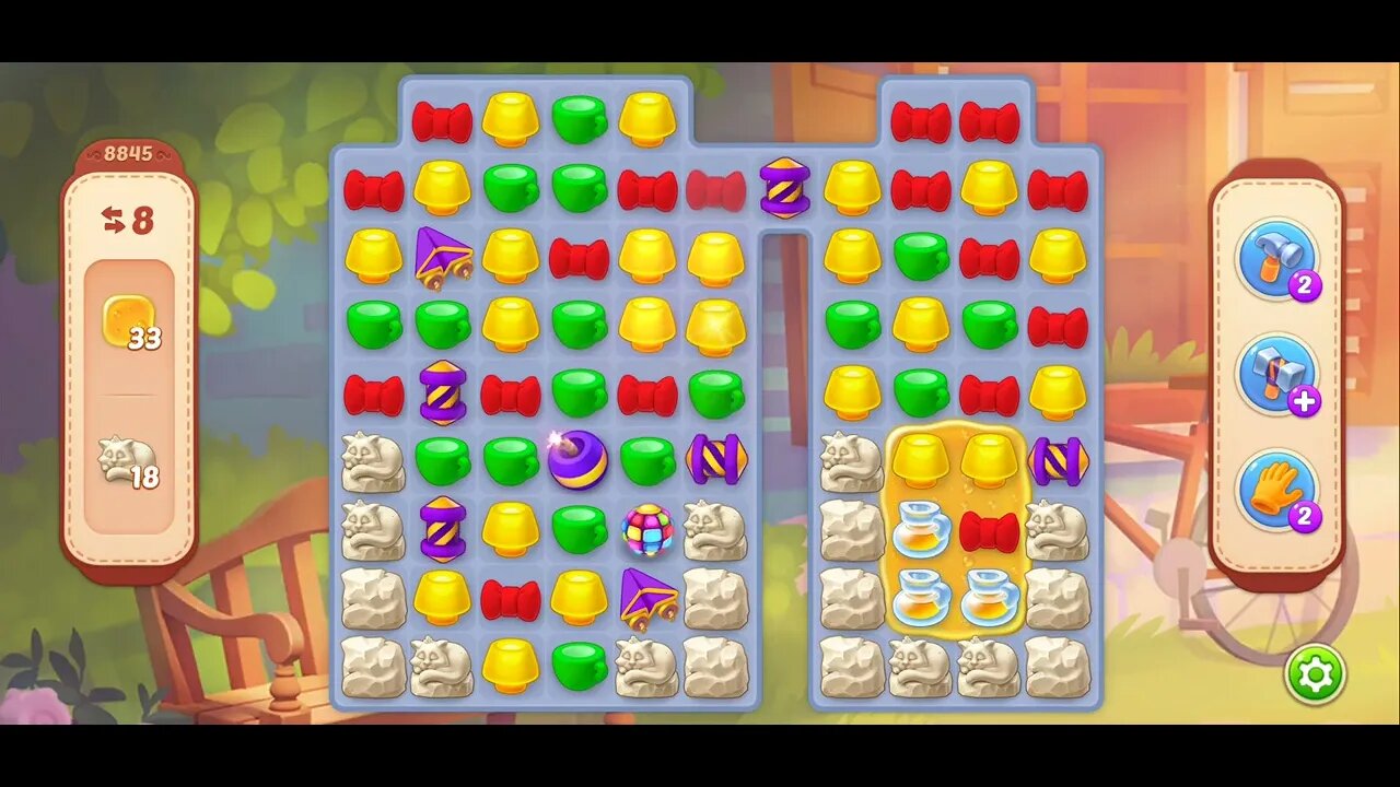 Playrix Homescapes Gameplay Walkthrough Level 8845