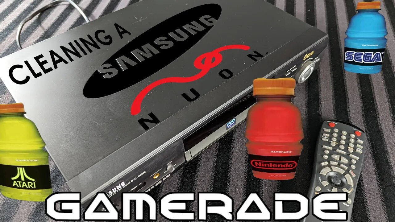 Cleaning a Samsung Nuon (Videogame Console) - Adam Koralik