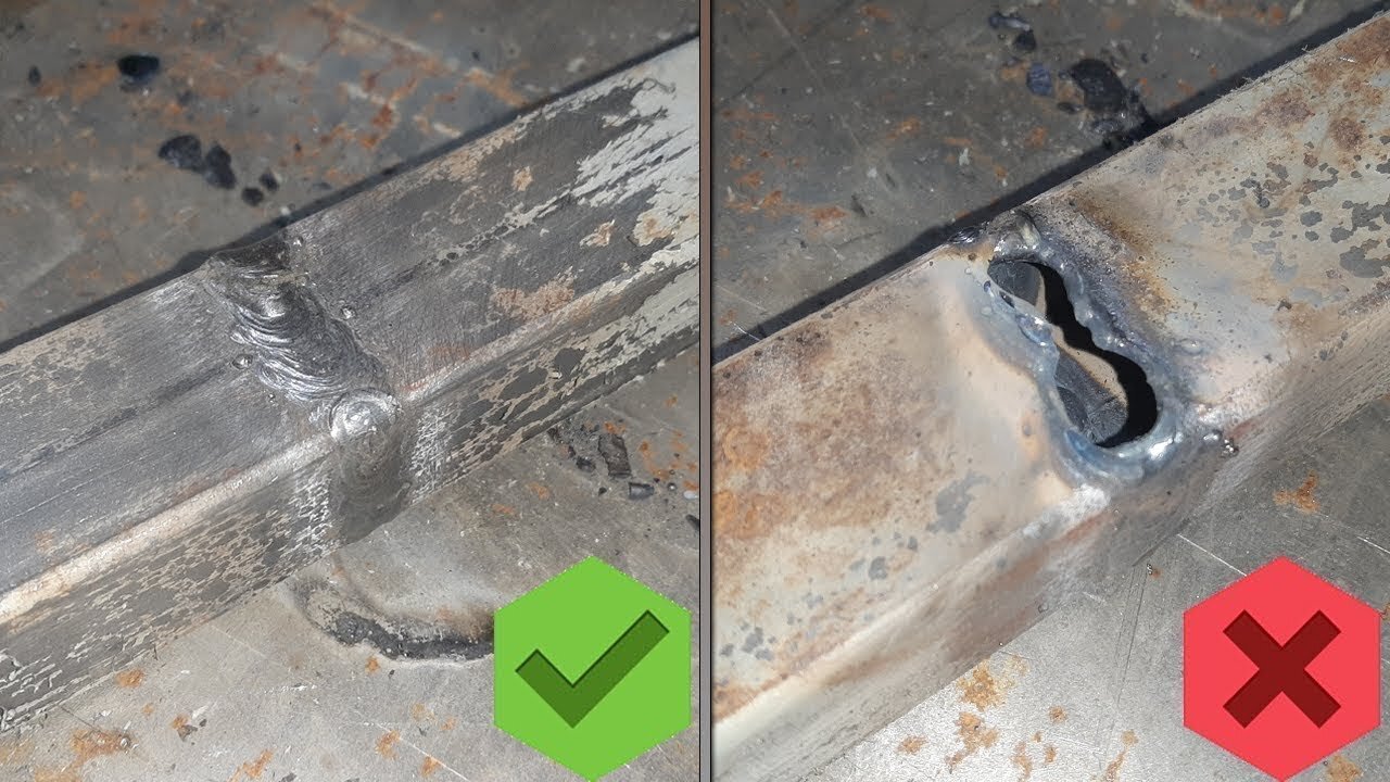 Welding of two square pipes (joining) | How to weld them correctly