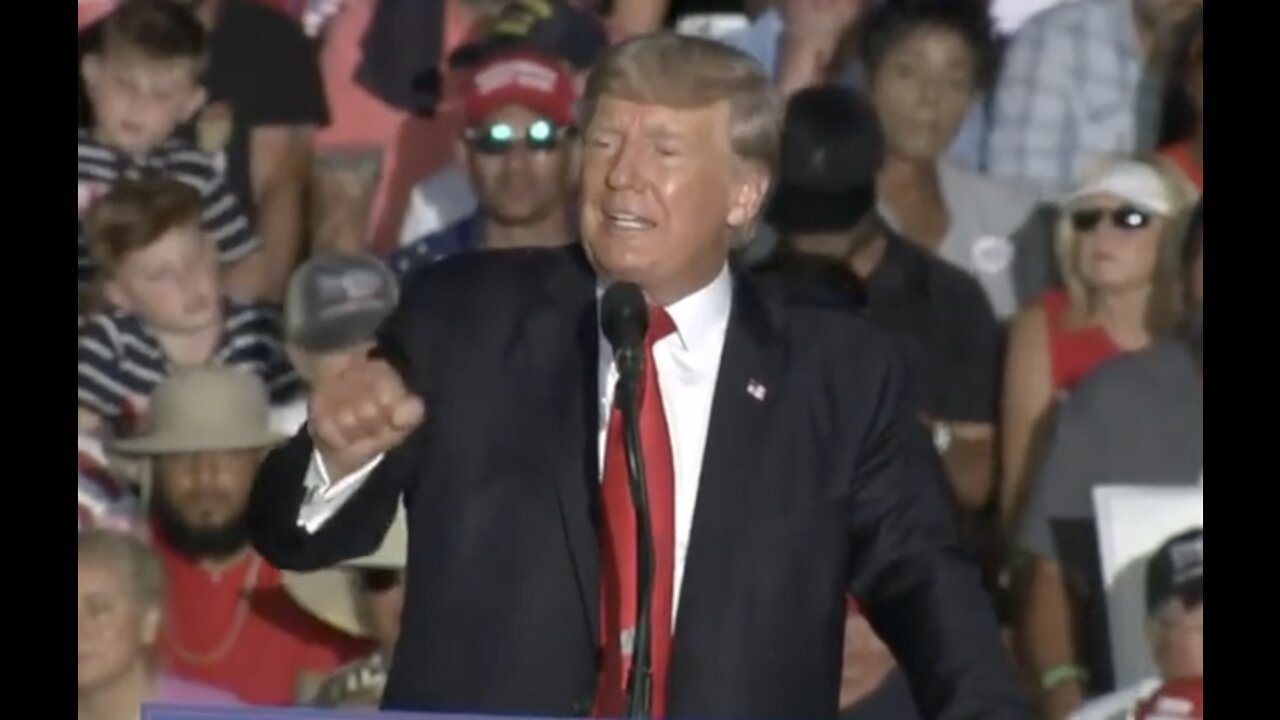 Trump in Ohio speaks on election fraud.
