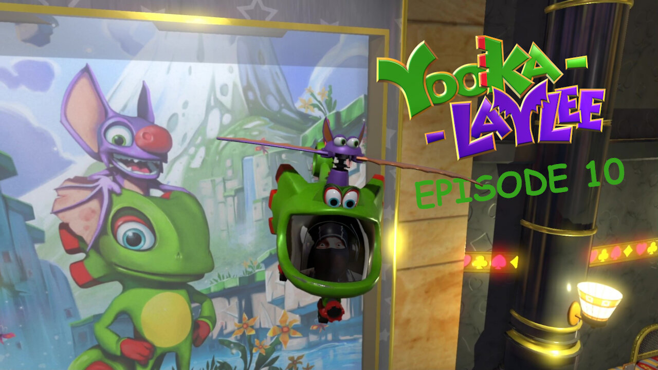 Yooka-Laylee - Blind Let's Play - Episode 10 (It's a Lizard, a Bat! No, It's a Helicopter!)