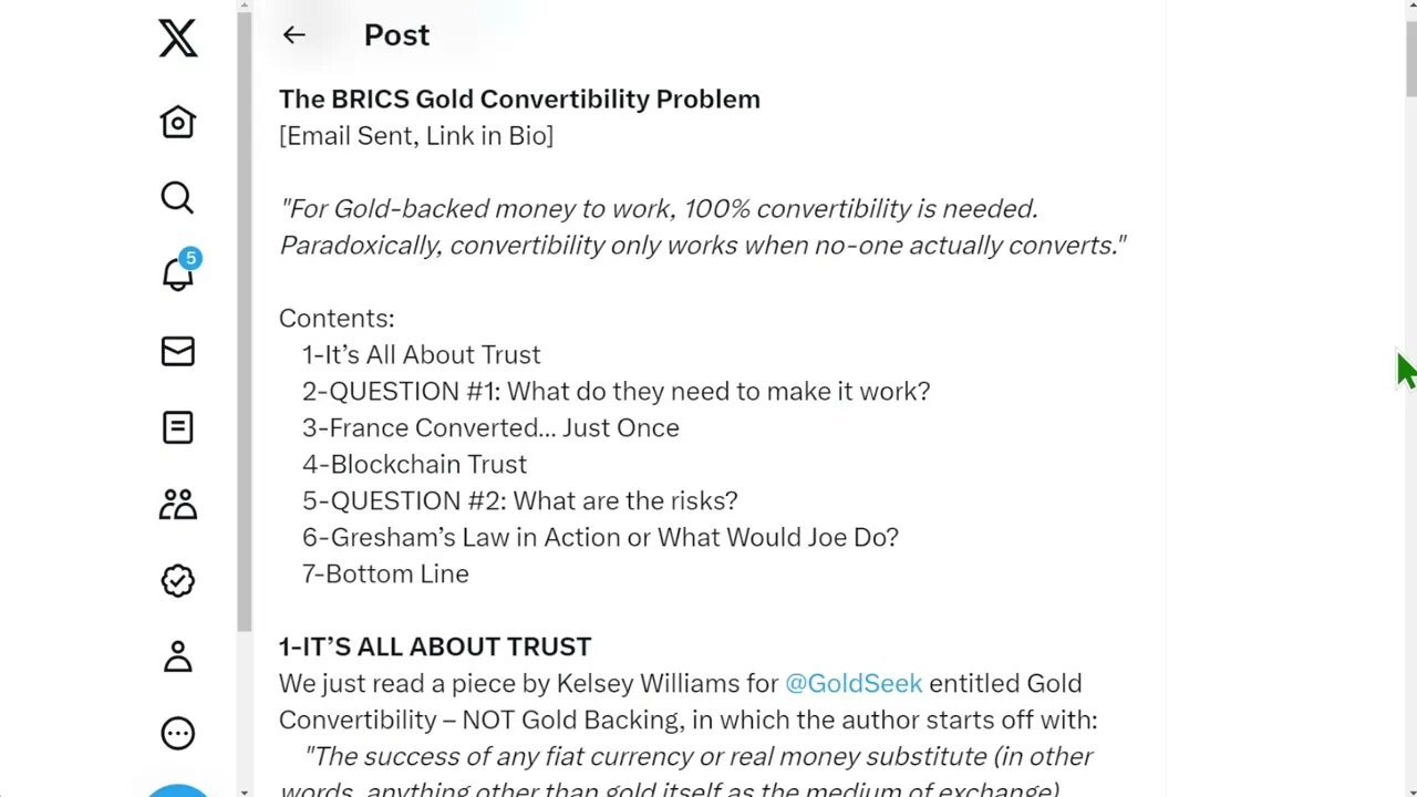 會有像歐元這樣的金磚國家貨幣嗎？ 如果是的話，它可以兌換一些有價值的商品嗎？