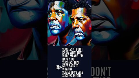 Denzel Washington On Life 1