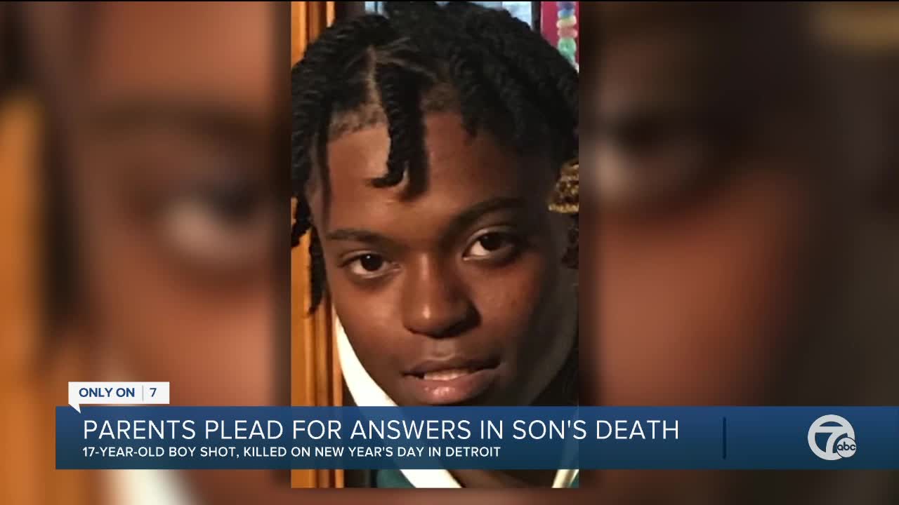 Family of teen killed on New Year's Day wants killer brought to justice