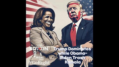 Trump Dominates while Obama-Biden Trash Kamala #GoRightNews