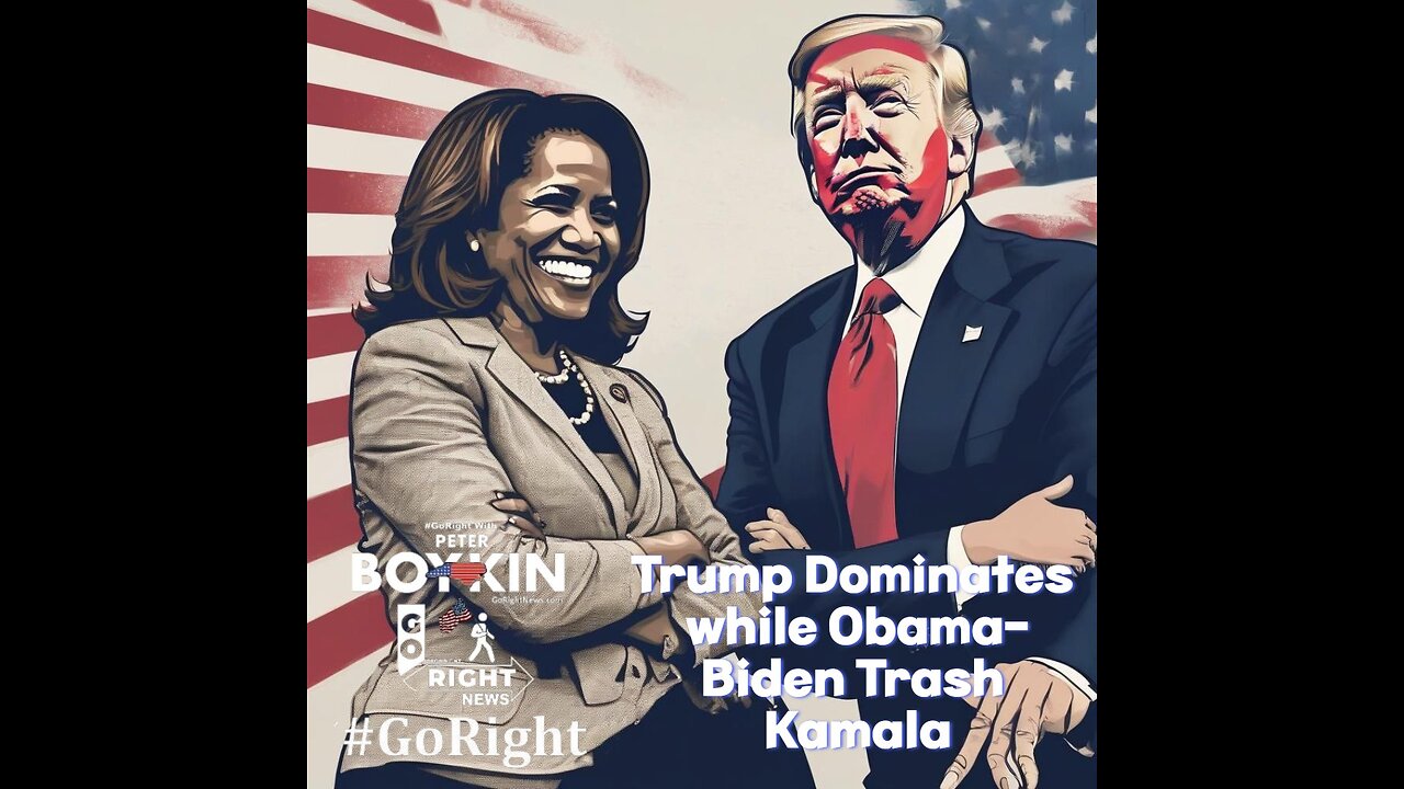 Trump Dominates while Obama-Biden Trash Kamala #GoRightNews