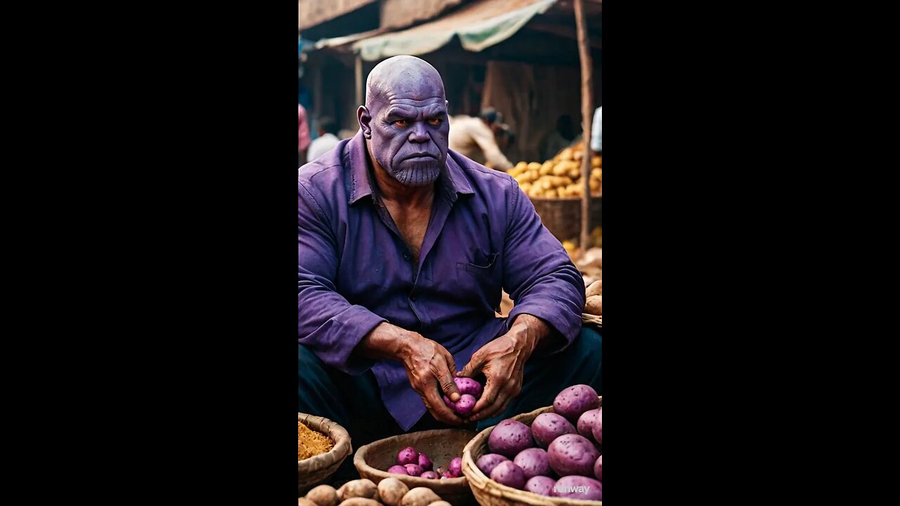 Thanos Selling Pink Potato