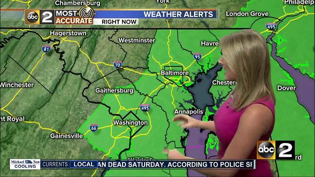 Maryland's Most Accurate Forecast - Heavy Rain Coming