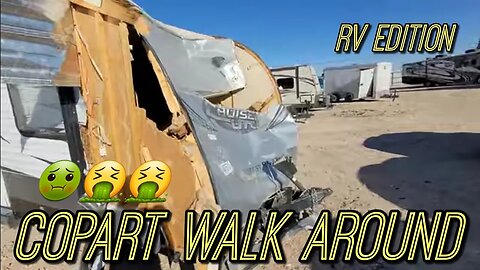 Copart Walk Around RV Edition 🤮