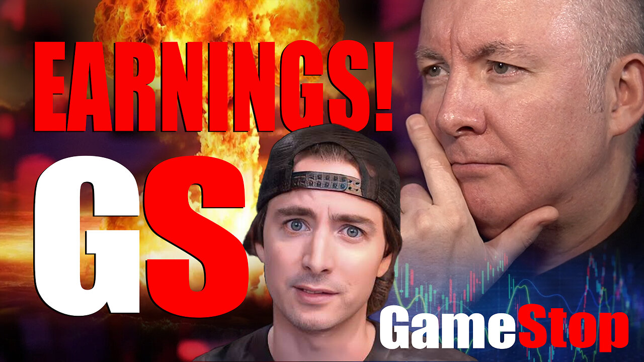 Gamestop EARNINGS CRASH! OMAR & Roaring KITTY - Martyn Lucas Investor