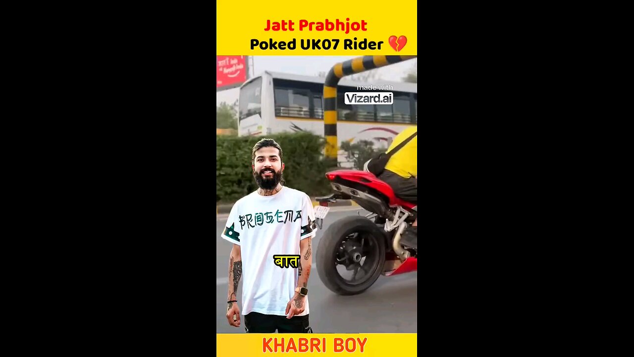 Jatt Prabhjot Poked UK07 Rider ANGRY 😡| UK07 Rider Facts #shorts #viral #uk07rider #youtubeshorts