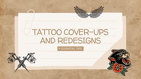 Tattoo Cover-Ups and Redesigns