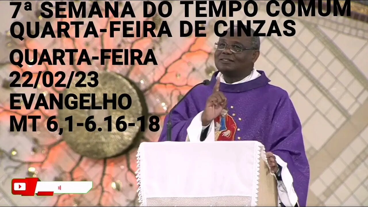 Homilia de Hoje | Padre José Augusto 22/02/23 Quarta-feira de Cinzas