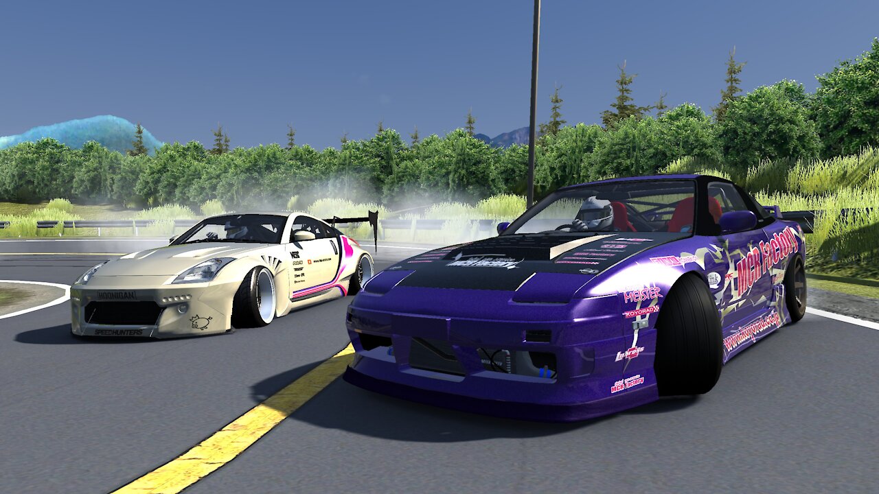 Nissan 350z & Nissan 180sx / Drift / Assetto Corsa / ProtosimRacing