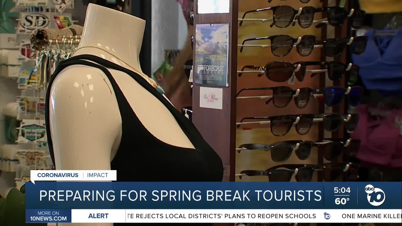 San Diego preparing for Spring Break tourists