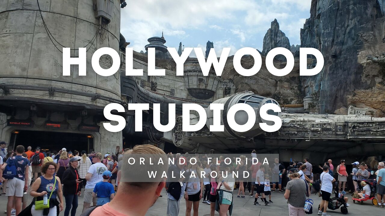 Walkaround Hollywood Studios | Disney World Orlando Florida