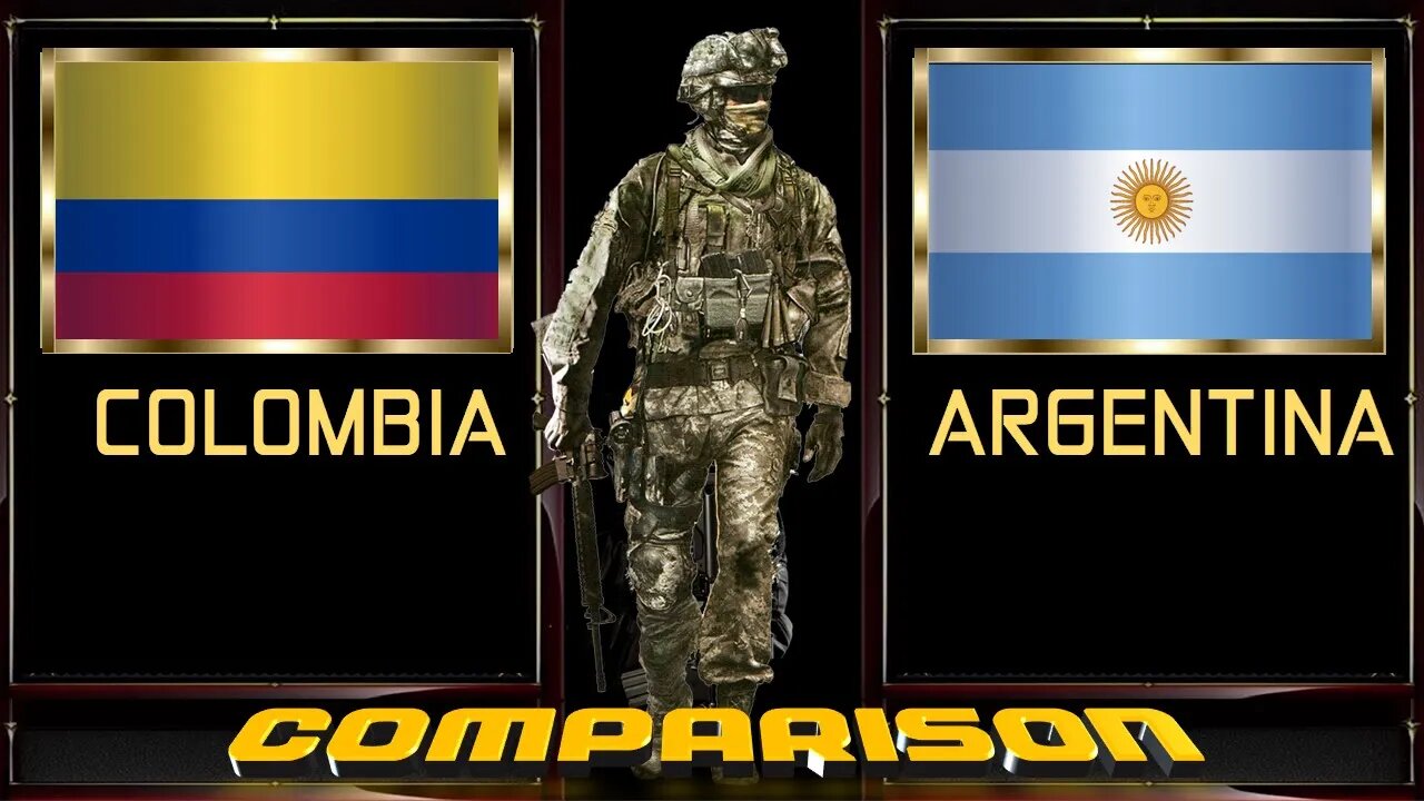 Colombia VS Argentina Military Power Comparison 2022 🇨🇴vs🇦🇷