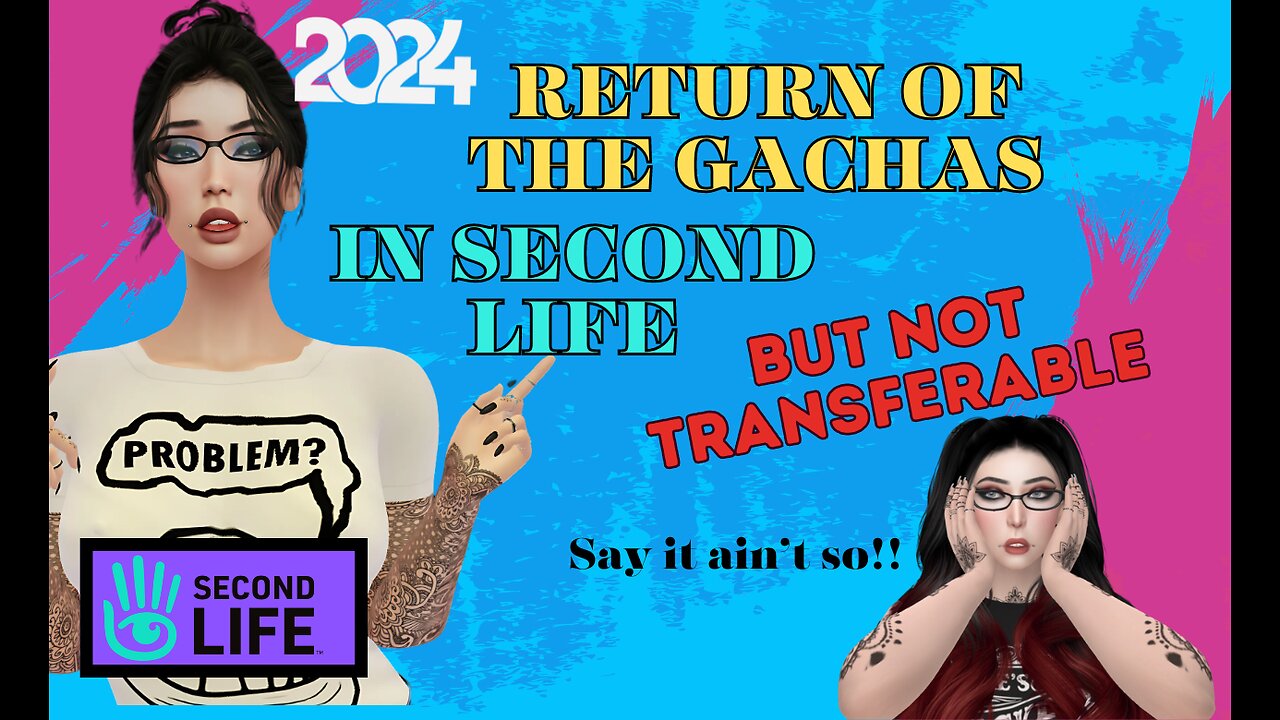 Linden Lab Releases the 2024 RETURN of the GACHAS in SECOND LIFE