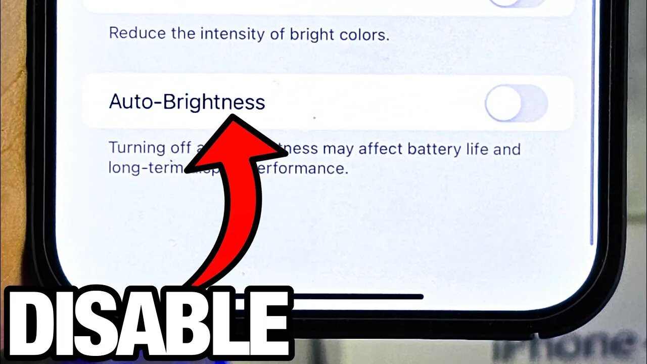 iPhone screen brightness keeps changing? (SOLVED)