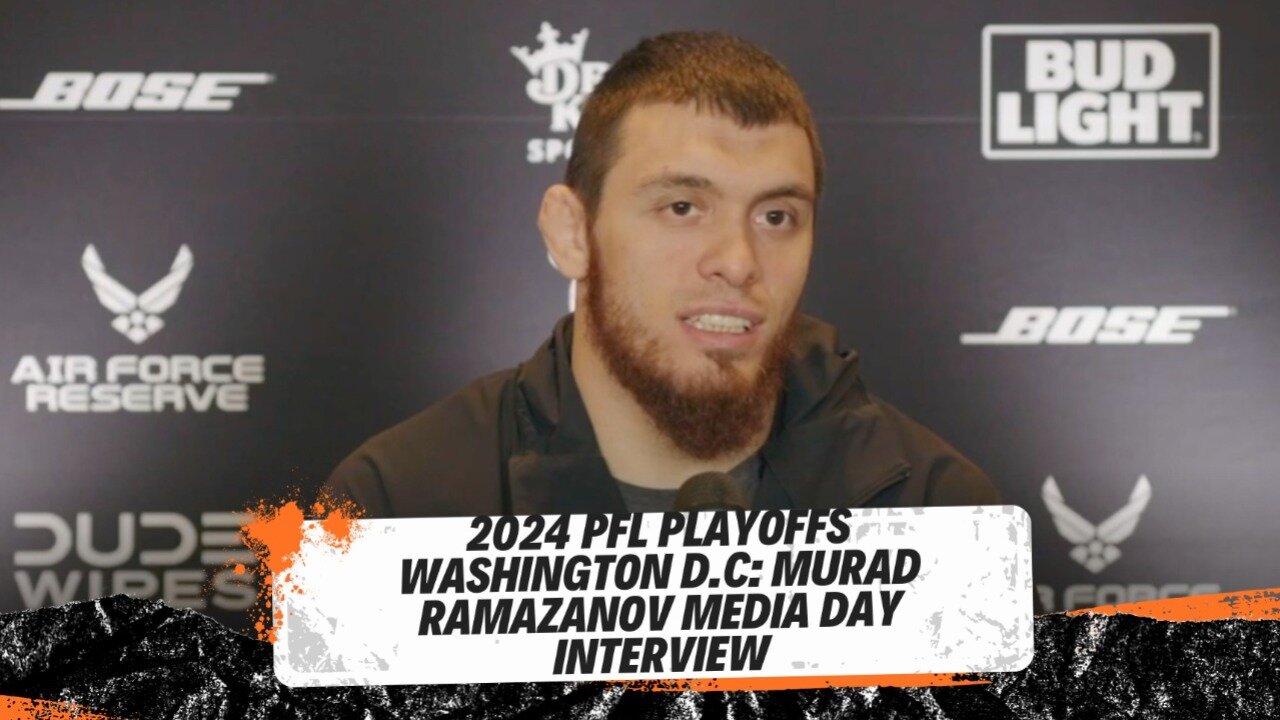 2024 PFL Playoffs 3 Washington D.C Media Day: Murad Ramazanov Pre Fight Interview