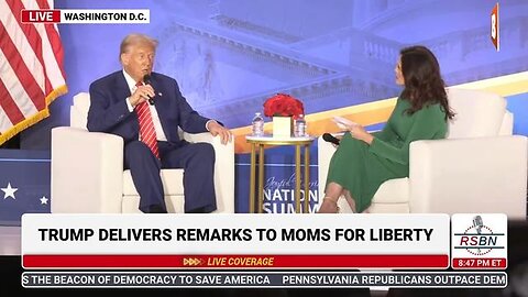 President Donald Trump Speaks at Moms for Liberty Summit in Washington, DC | 8/30/24