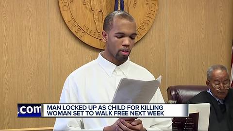 Man locked up as a child for killing woman set to walk free next week