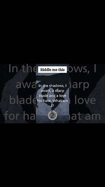 Subscribe and let me know if you got it right! #horrorshorts #trivia