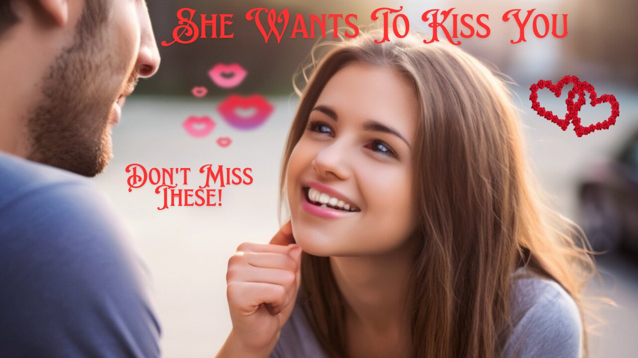 10 Clear Signs She Wants to Kiss You (And One That She Doesn't!)