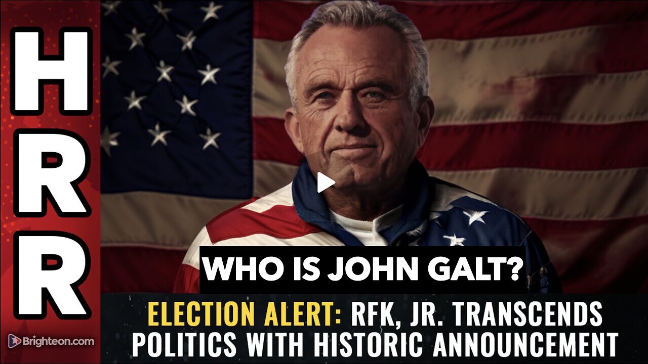 Mike Adams HEALTH RANGER W/ ELECTION ALERT: RFK, Jr. TRANSCENDS politics with historic announcement