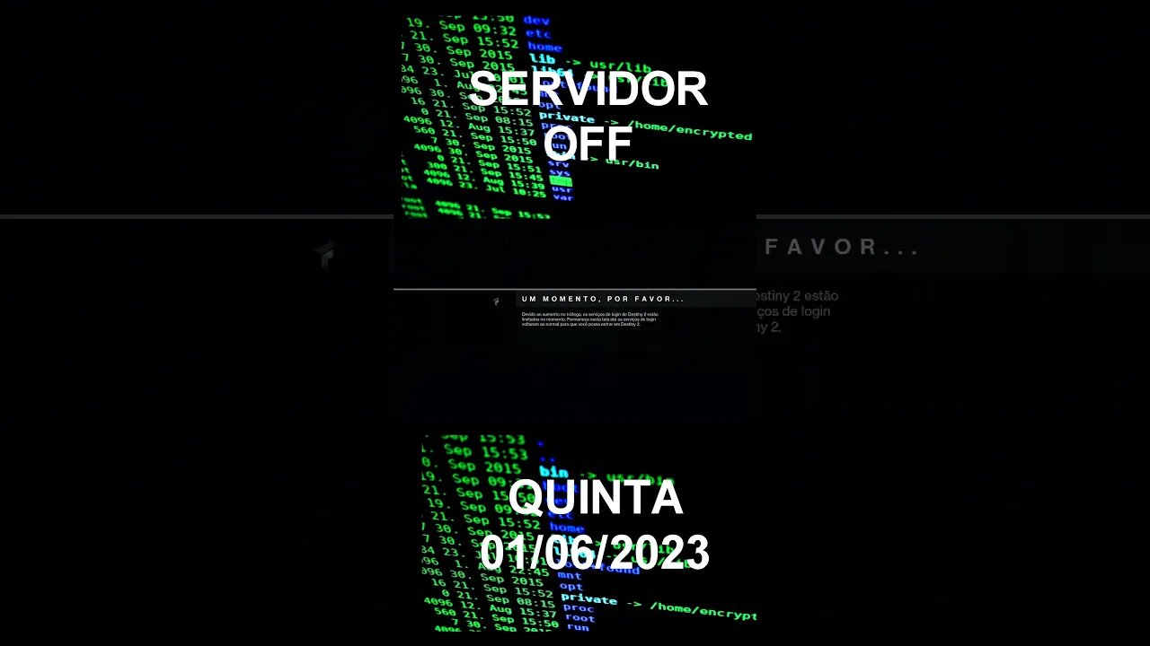DESTINY 2 │ SERVIDOR OFF