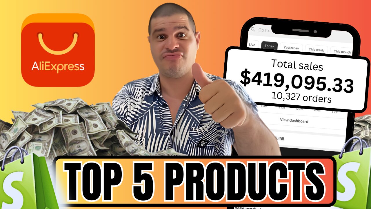 Top 5 AliExpress Dropshipping Products to Sell on Facebook for Massive Profits!