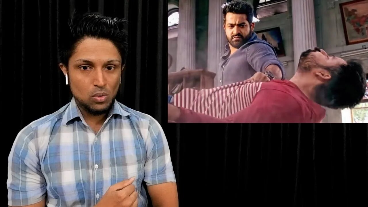 Janta Garage Office Fight Scene | Jr. NTr | REACTION