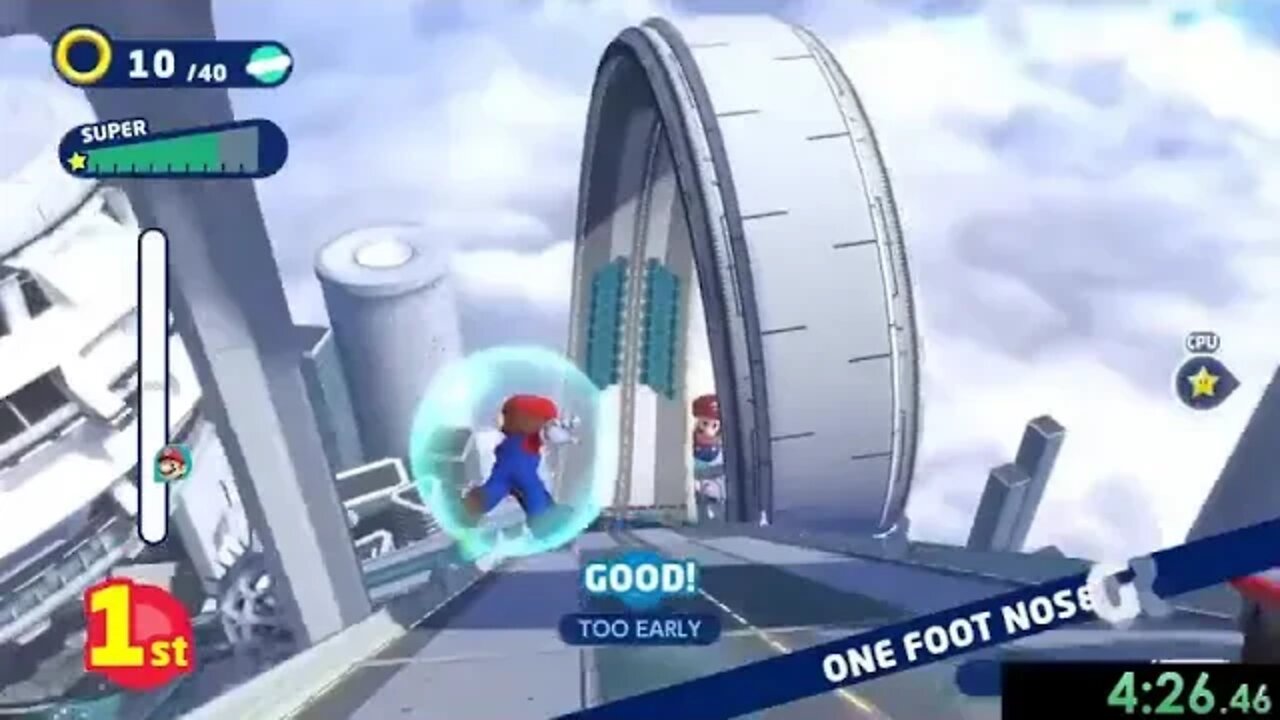 Let's Speedrun Mario & Sonic at the Olympic Games All EventsVery Hard