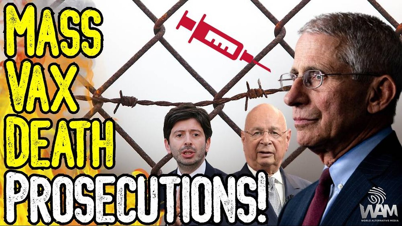 BREAKING: MASS VAX DEATH PROSECUTIONS! - Italian Health Minister Faces Murder Charges!