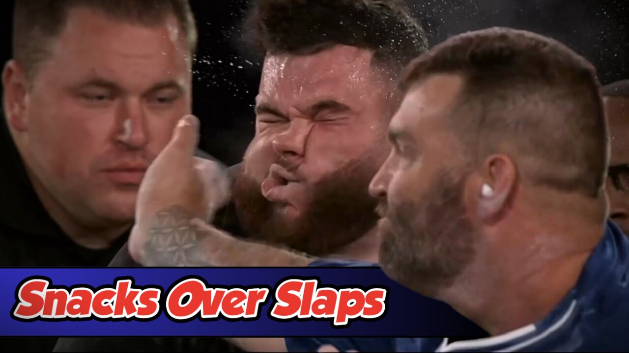 *SNACKS OVER SLAPS* Austin Turpin vs Vernon Cathey #powerslap8 #slapfight #crazy