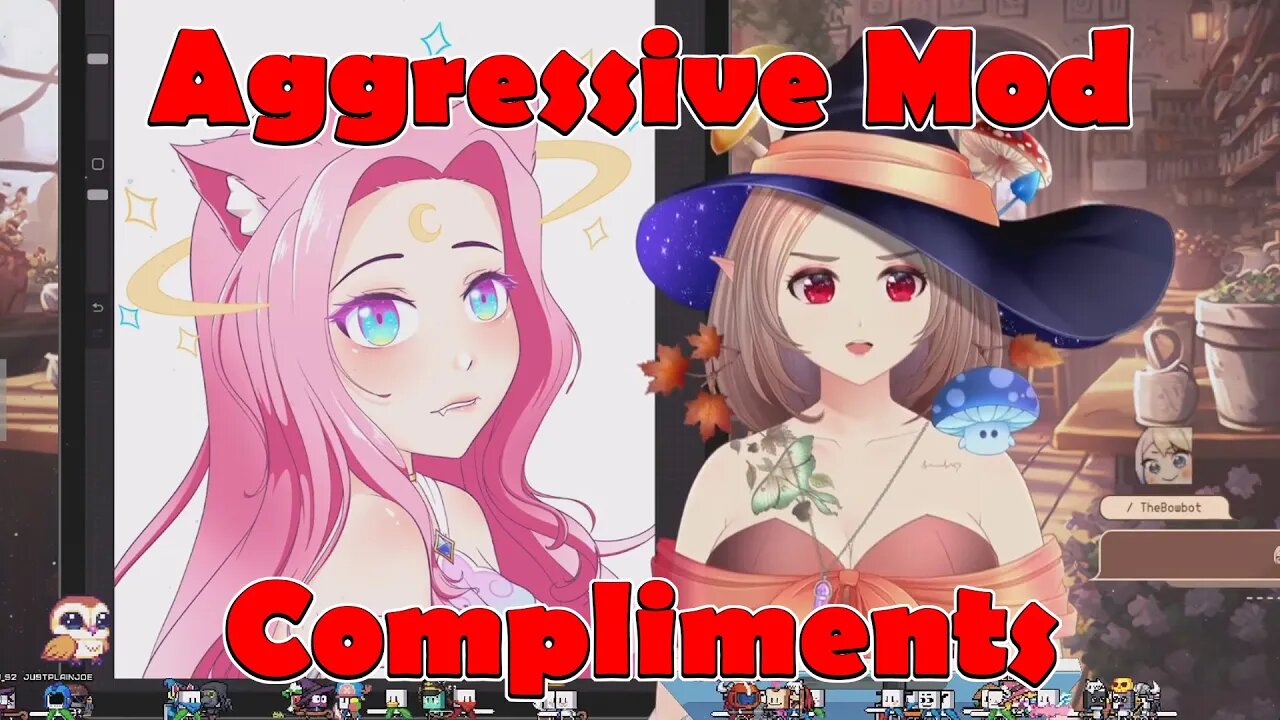 @RedAutumnOwl Aggressive Mod Compliments #vtuber #clips