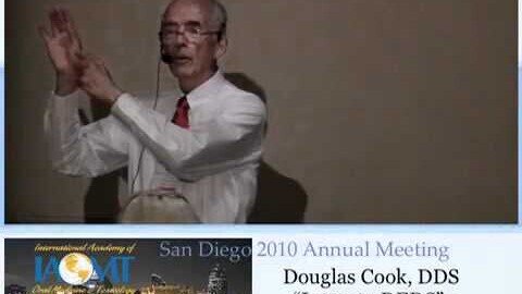 Dr. Cook (pt 1) discusses electrodermal screening in dental applications IAOMT San Diego 2010