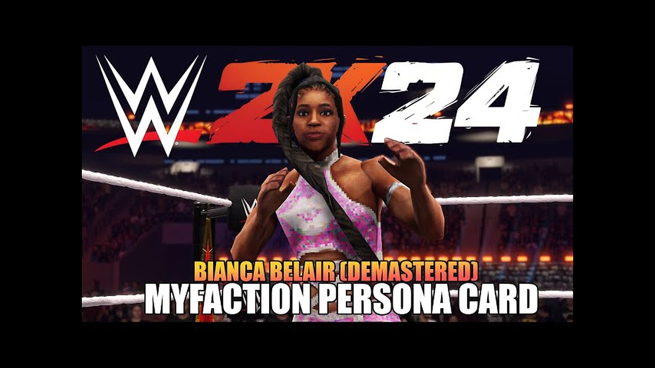 WWE 2k24 Bianca Blair DM Entrance